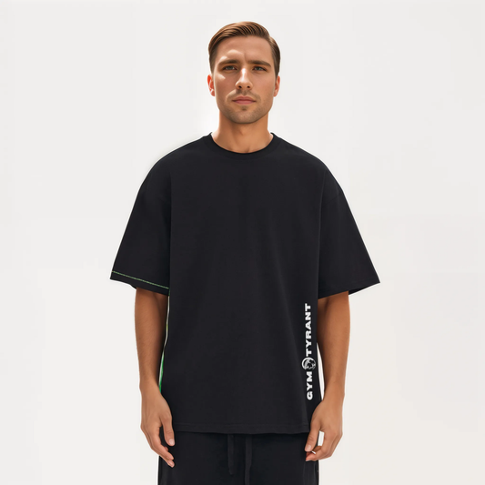 Black Oversized Boxy T-shirt